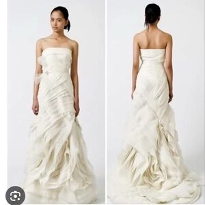 Vera Wang Luxe Erica Wedding dress. Size 2